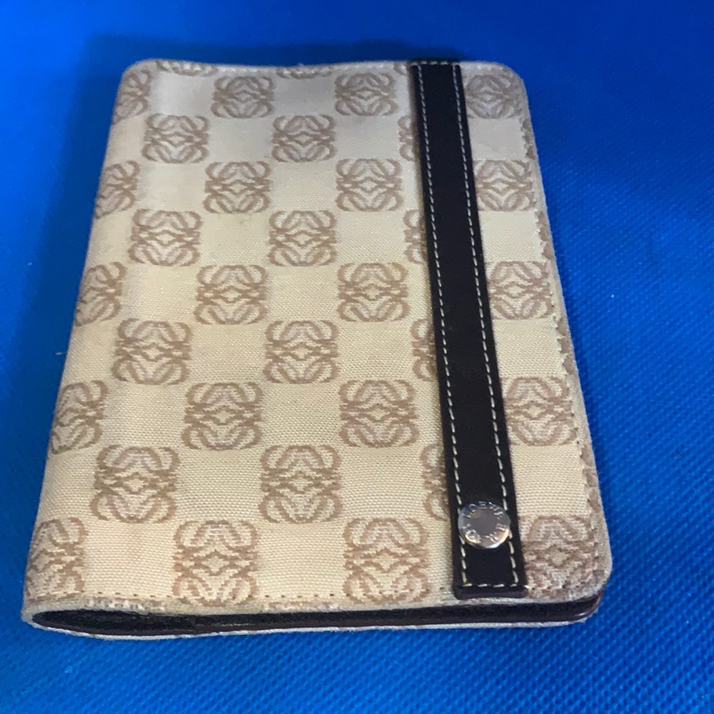 Loewe signature passport or notebook/ journal holder